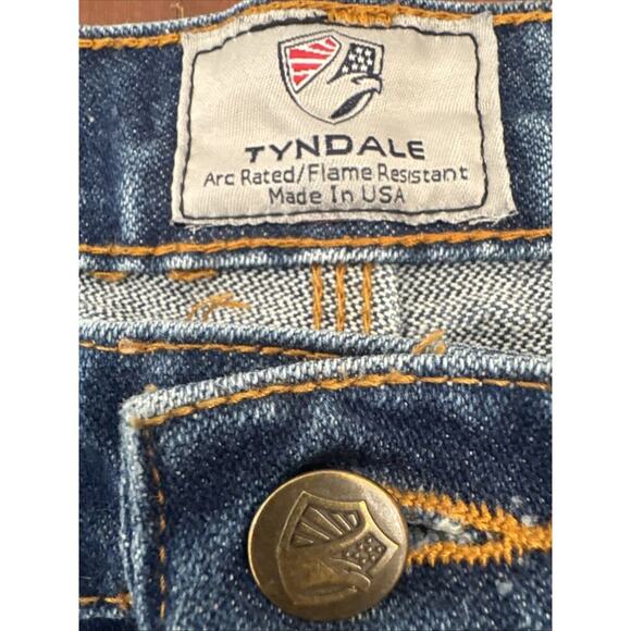 Tyndale FR Jeans J230T Men's Sz W42 L34 23 CAL HRC 2 MVM Rodeo Fit - Picture 2 of 11